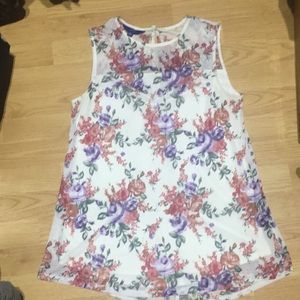 Fun floral Tank